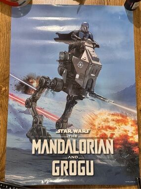Star Wars The Mandalorian and Grogu Poster from Japan Star Wars pop up store